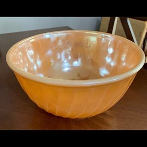 Peach Lustre Mixing Bowl